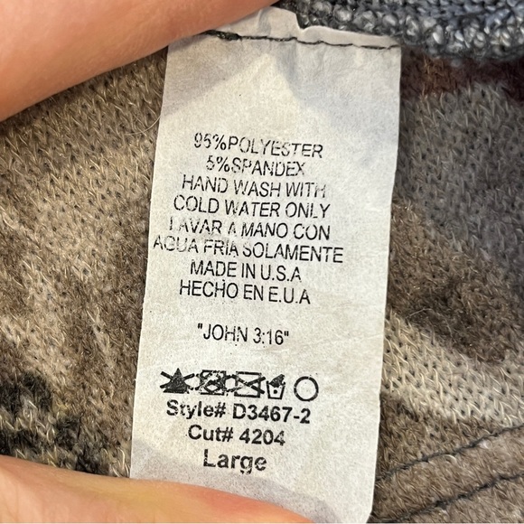 Floral Lace-Up long sleeves Swing sweater Dress size large - Picture 12 of 14